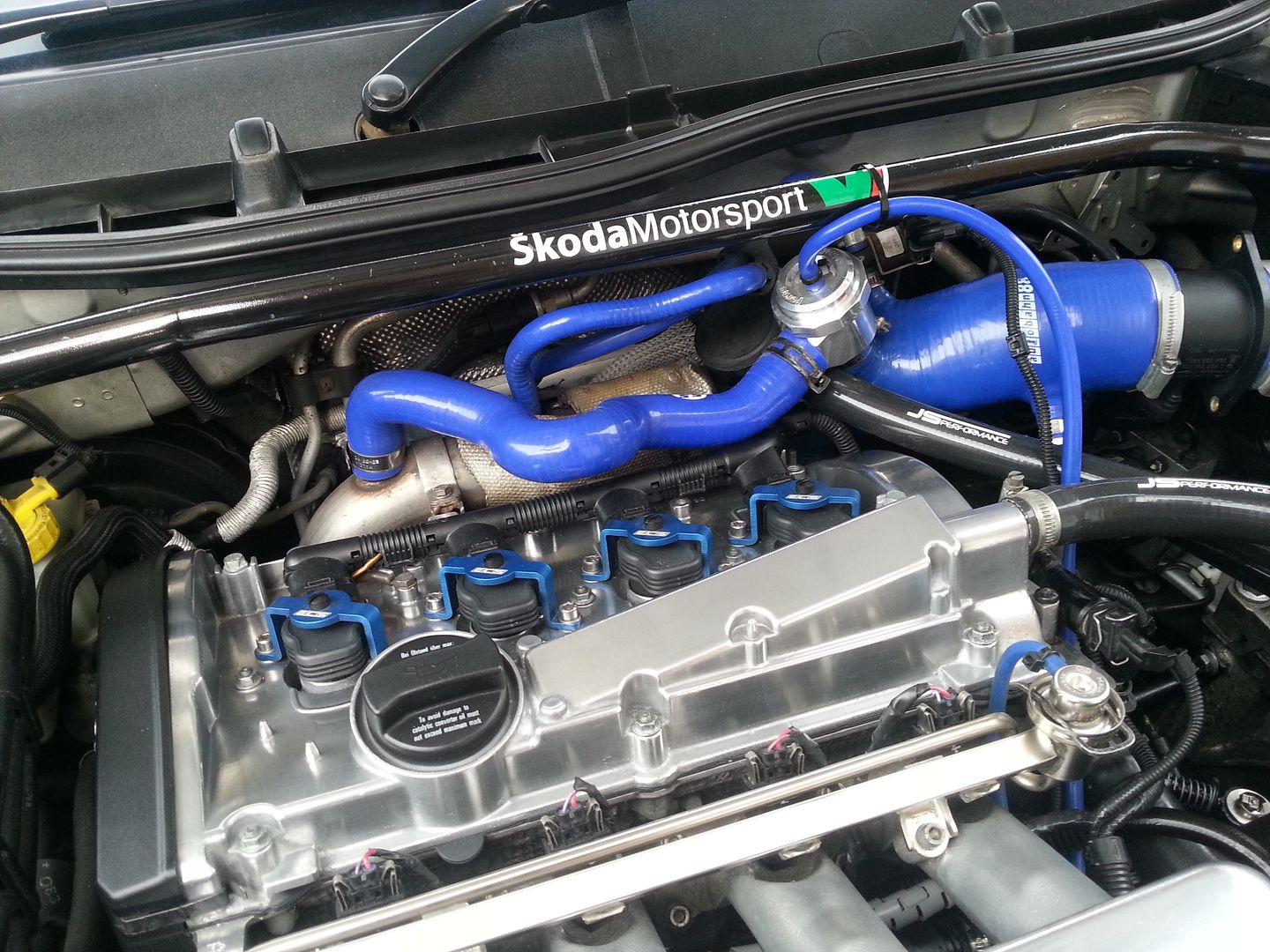 Engine bay colour scheme Skoda Octavia Mk I (19962004) BRISKODA